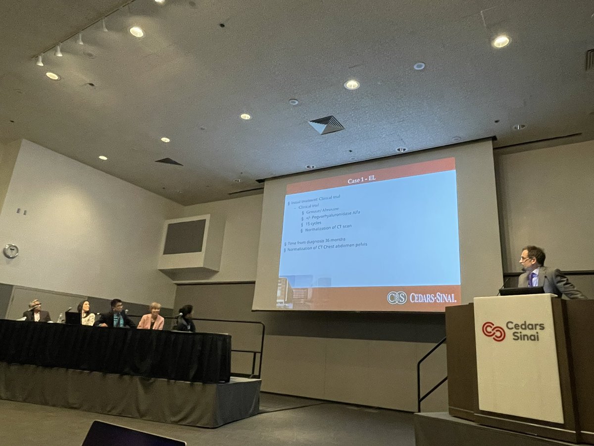 jgong15's tweet photo. Exceptional response to #1L systemic tx in metastatic #PDAC germline #RAD50 to liver w/CR sustained to 36 months, what next? Learning from expert panel @EileenMOReilly @DrNickNissen @CFerroneMD 

Now at @CSCancerCenter 4th Annual GI Tumor conf https://t.co/7s8rEqg0r4 @OncoAlert https://t.co/aMJ6b2k0KD