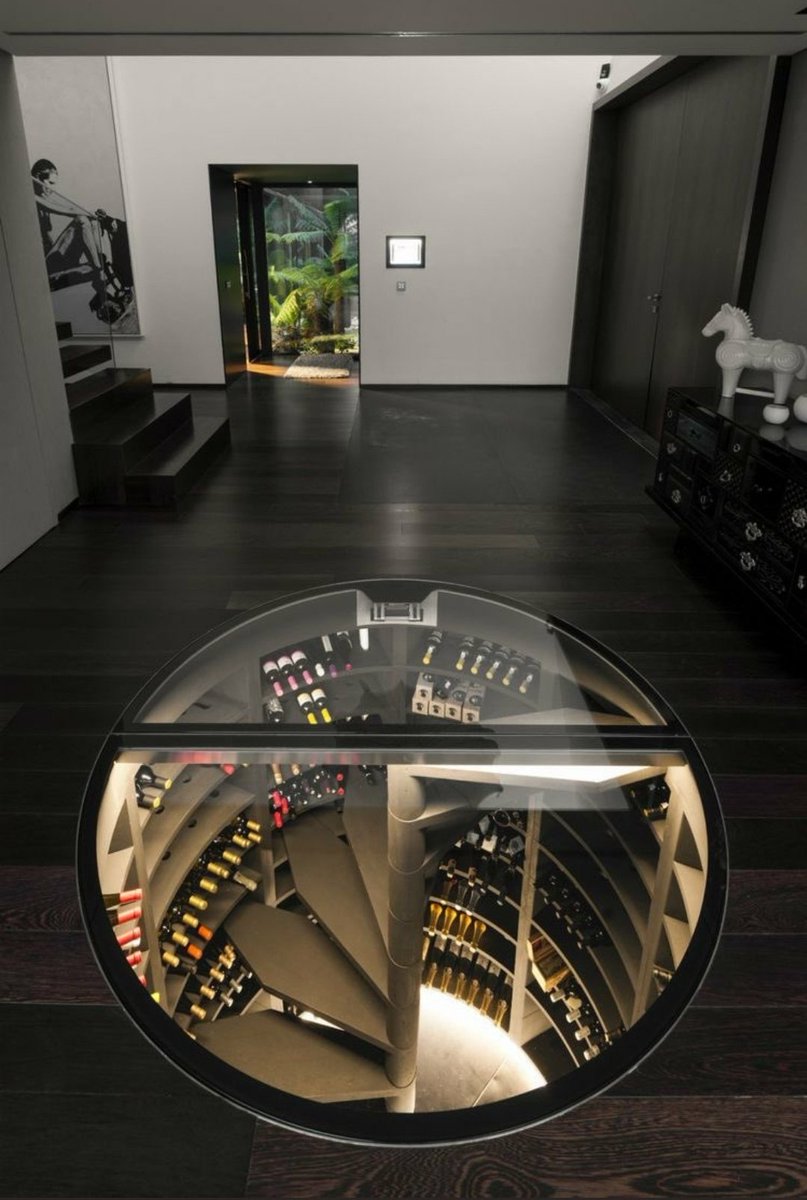 This underground wine cellar >>>