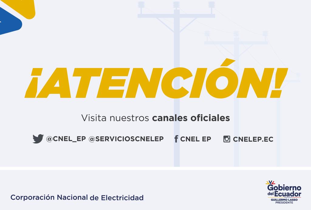 Servicios CNEL EP tweet media