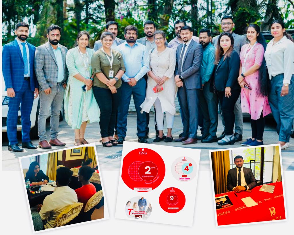 It was another Choose France day for the students in Kochi at Taj Gateway.
Students from India are excited to discover the possibilities to study at ESSCA. So proud to represent ESSCA  
#label #classement #ranking #lepoint #classement #Figaro #palmarès #classement