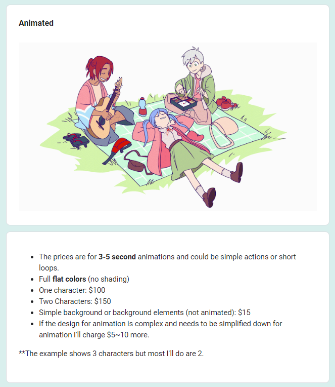 Hi, due to circumstances I'm opening ✨c/omm/ssions!! ✨
link to the form (with more info) below! ⬇️ 