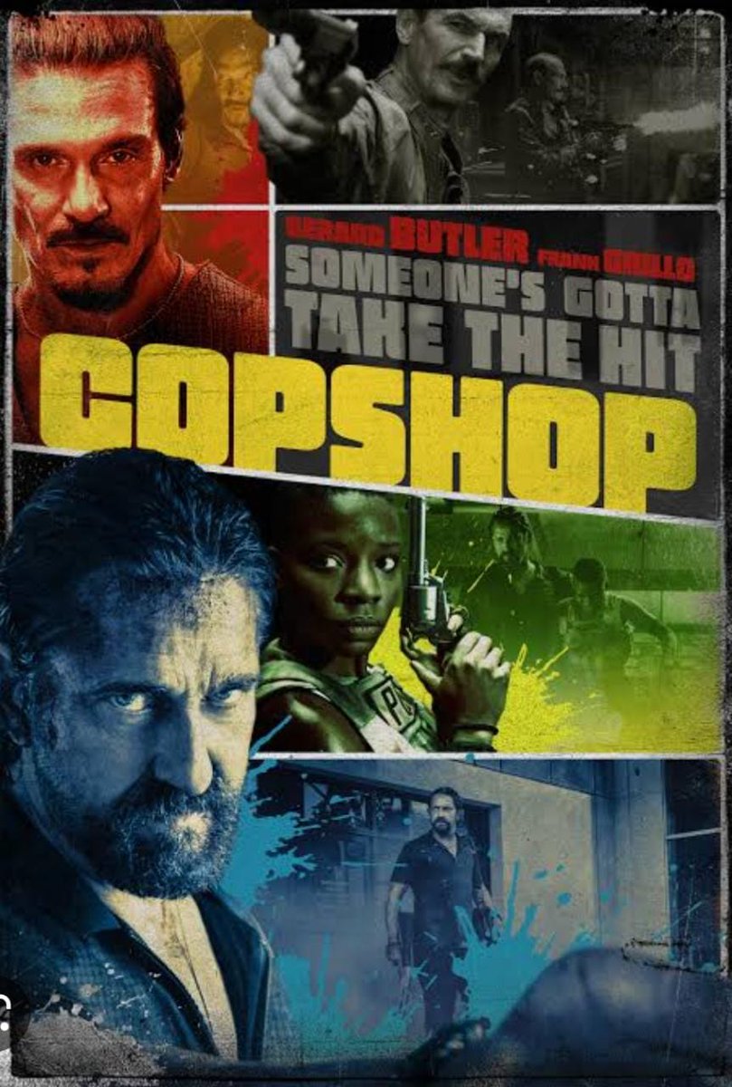 CopShop is one of my favorite movies to come out of 2021 so to watch it again on #MNetActionHQ right now is a bliss - I love seeing rookie cops getting adjusted to their jobs with difficulty 😂

Chn 111. Who's watching with me?
