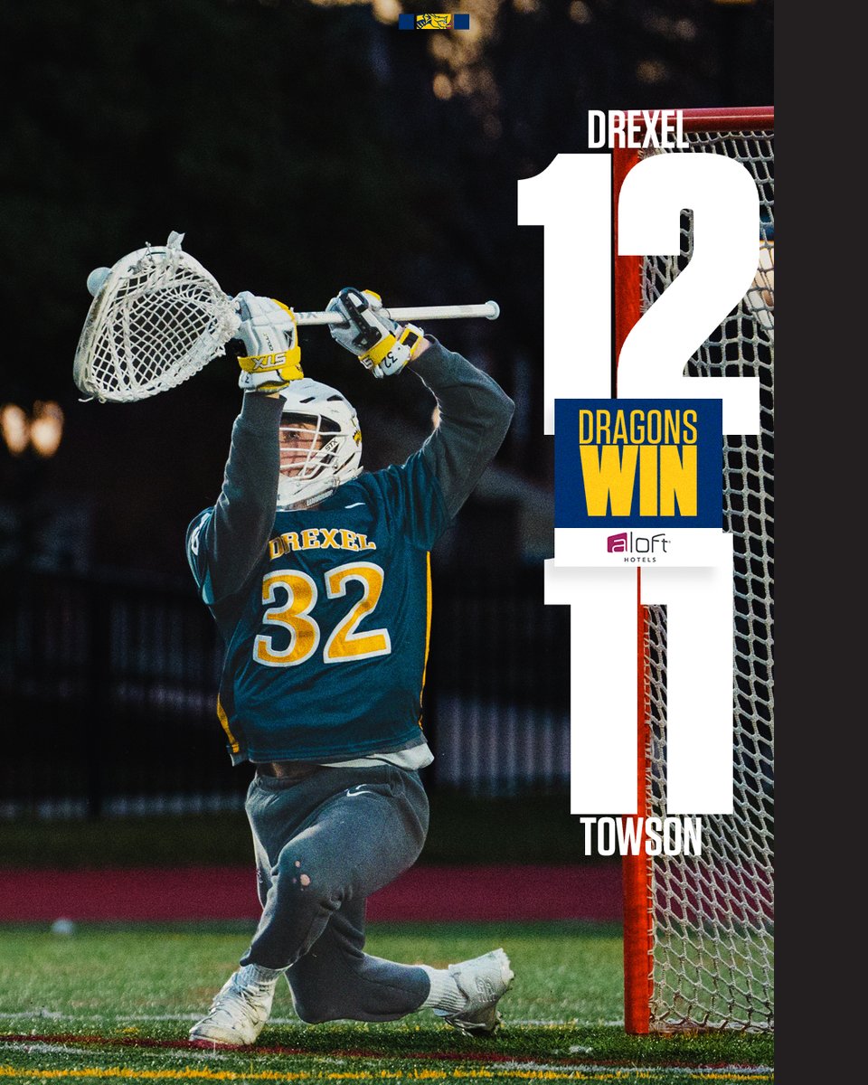 Jack Mulcahy scores in overtime as Dragons defeat Towson in CAA opener, 12-11