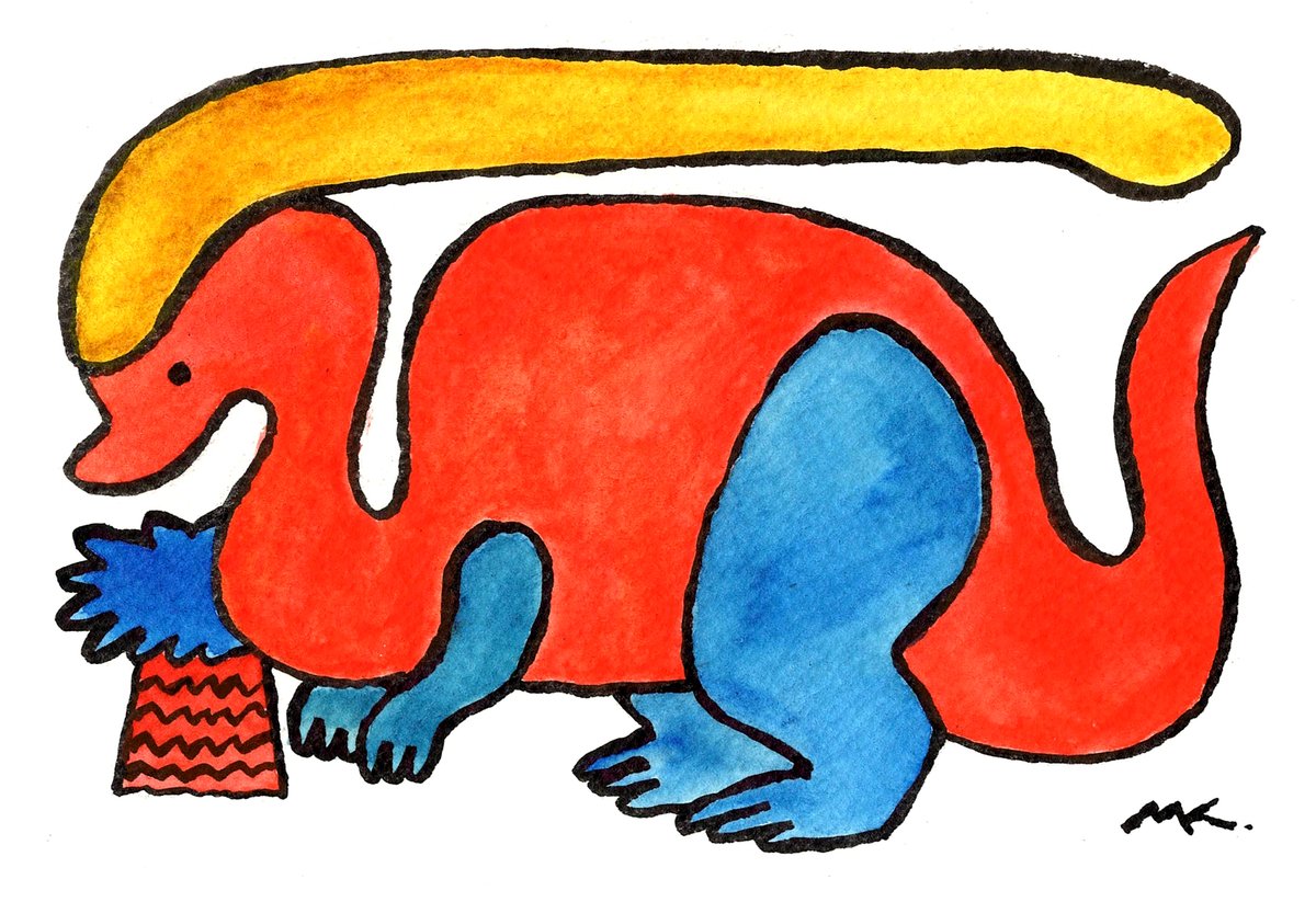 「Parasaurolophus 」|川原瑞丸のイラスト