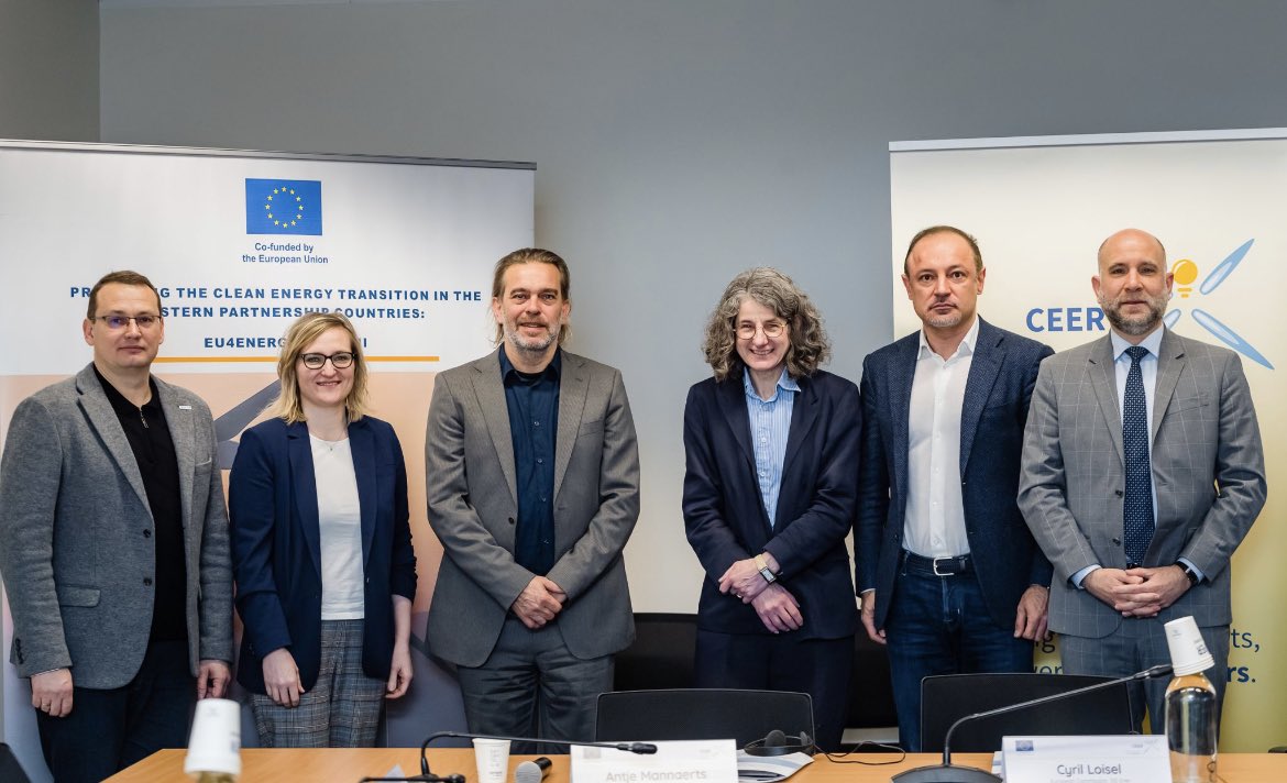 This past week, @CEERenergy was proud to host the Chairman of the National Energy and Utilities Regulatory Commission of Ukraine (#NEURC), Mr Kostiantyn Ushchapovskyi, in the context of #EU4Energy's Regional Training for High-Level Officials of the Energy Sector.