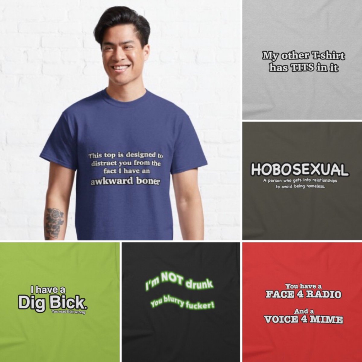 sketchoholix's tweet image. CHECK OUR MY MERCH SHOP HERE
redbubble.com/people/Sketcho…

including 
FEW DESIGNS FOR THE SPICIER ACCOUNTS….
🌶️🌶️🌶️🌶️🌶️🌶️🌶️

#artist #tattoo #tshirt #cap #onlyfans #naughty #spicy