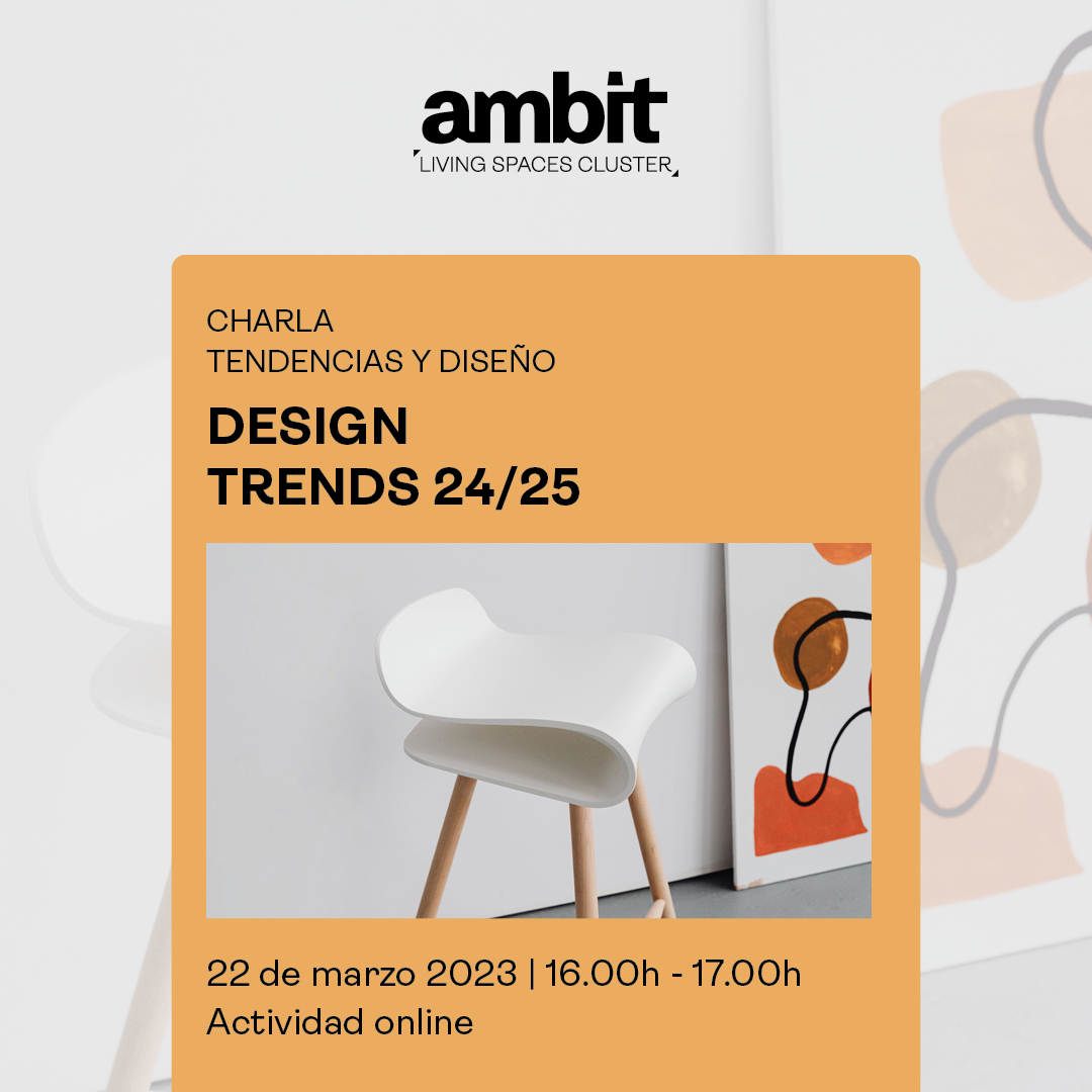 En esta trendsTALK, presentamos en primicia el informe de la agencia de tendencias Futurea: Design Trends 24/25 de la mano de <a href="/pepadamato/">Pepa Casado D'Amato</a> (<a href="/futureA_/">future-A</a>)

🗓 Miércoles, 22 de marzo de 2023
🕚 De 16:00h a 17:00h
📍 Actividad online
✍🏼 Inscríbete en ow.ly/uCnB50NlTET