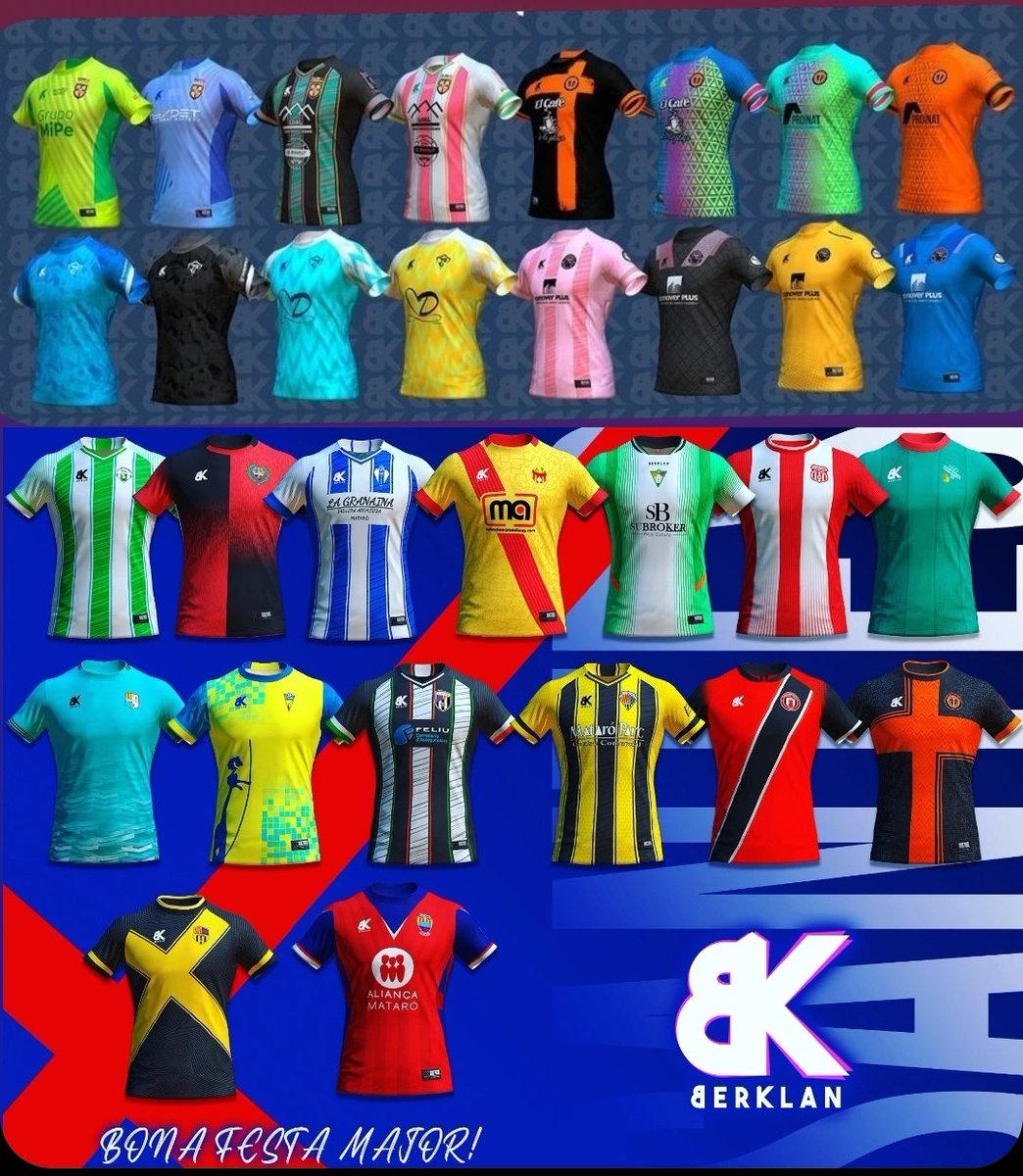 Si queremos marcar la diferencia tenemos que trabajar con los mejores. Aquí presentamos la marca que se encargará de las equipaciones en nuestro torneo! <a href="/BerklanKits/">B E R K L A N</a>