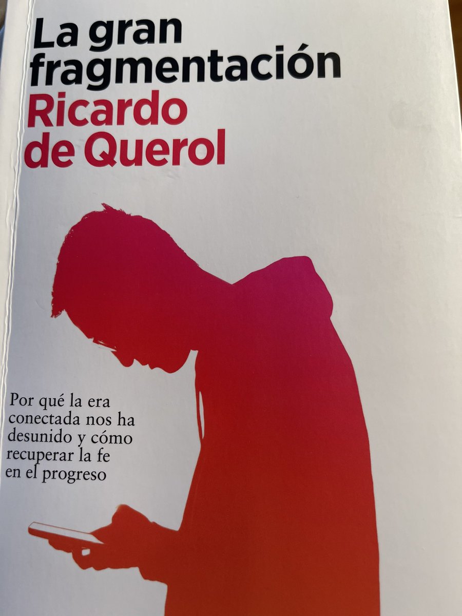 sofiax2's tweet image. En tiempos de incertidumbre este libro de @ricardodequerol es una mirada optimista y documentada para recuperar la fe en el progreso. “La educación debe prepararnos para un mundo en cambio…se pueden desarrollar habilidades (e inculcarse valores) para enfrentarnos a lo que venga”