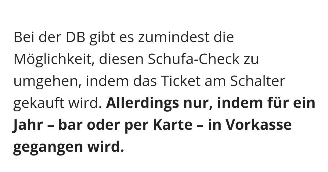 zuckerbastard's tweet photo. Ahahahaha na klar, einfach mal 600€ auf einmal bezahlen beim 49€-Ticket. https://t.co/M9VTNmzrAo