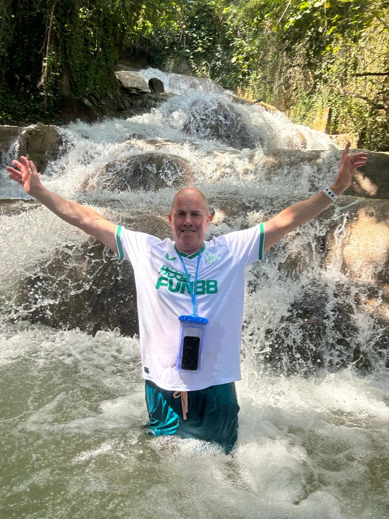 Spennymoor Mags all over the world… Dunn’s Waterfalls Jamaica 🇯🇲 🇯🇲🇯🇲