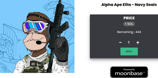 alphaapeelite's tweet image. Clock started...Zero minus 60...⏱️

See 1 for 1 airdrop tweet...📻

#SolanaNFT #NFTCommuntiy