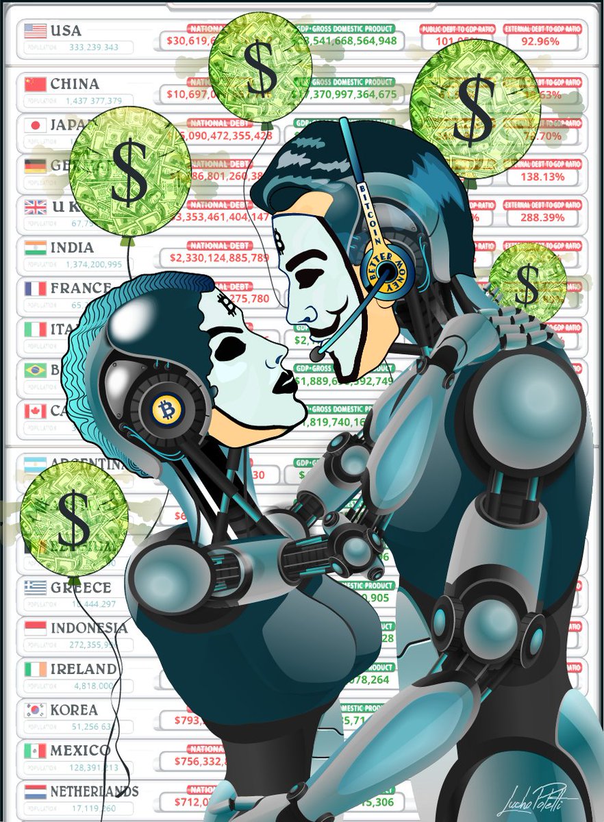 luchopoletti's tweet photo. The writing is on the wall - the banks, governments, and currencies of yesterday are all reaching their breaking point.

It's time for plan ₿ #Bitcoin https://t.co/3rMDVMiGie