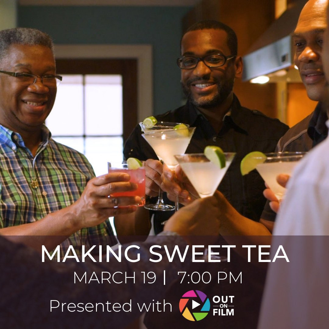 Join us and @outonfilm tomorrow night for a special screening of the acclaimed documentary, Making Sweet Tea!

Making Sweet Tea chronicles the journey of southern-born, black gay researcher and performer E. Patrick Johnson as he travels home to North Carolina to explore his past.