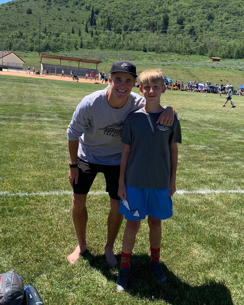 jottley's tweet photo. In summer of 2019 @parkerottley got to meet his favorite lacrosse player @bubbafairman from his favorite team @terpsmlax. Yesterday he got to meet him again when @shs_reddevils_boyslacrosse played @judge_lacrosse. We love this sport, its purpose, and the… https://t.co/yU10c0a21o https://t.co/8fm70WOnzN