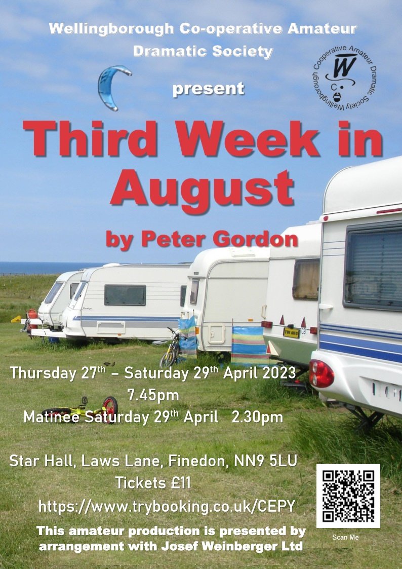 hentaistash's tweet image. Oh, yeah... we could do with selling some tickets too.... #Finedon #AmDram #ThirdWeekInAugust @NorthantsLive fancy a story on it?