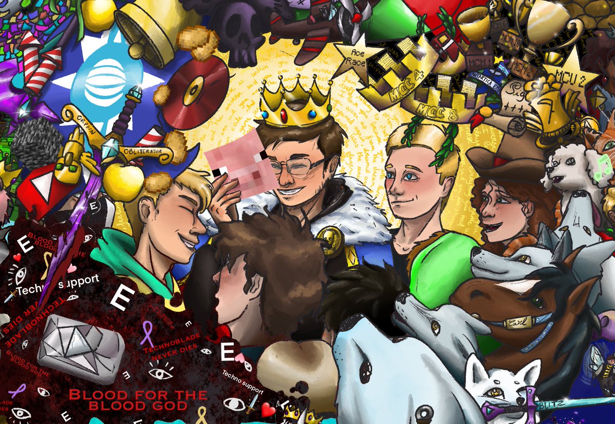 Kazhig's tweet photo. [10/10]
and the universe said I love you because you are love.

#technobladefanart https://t.co/6GTOvgCr0f