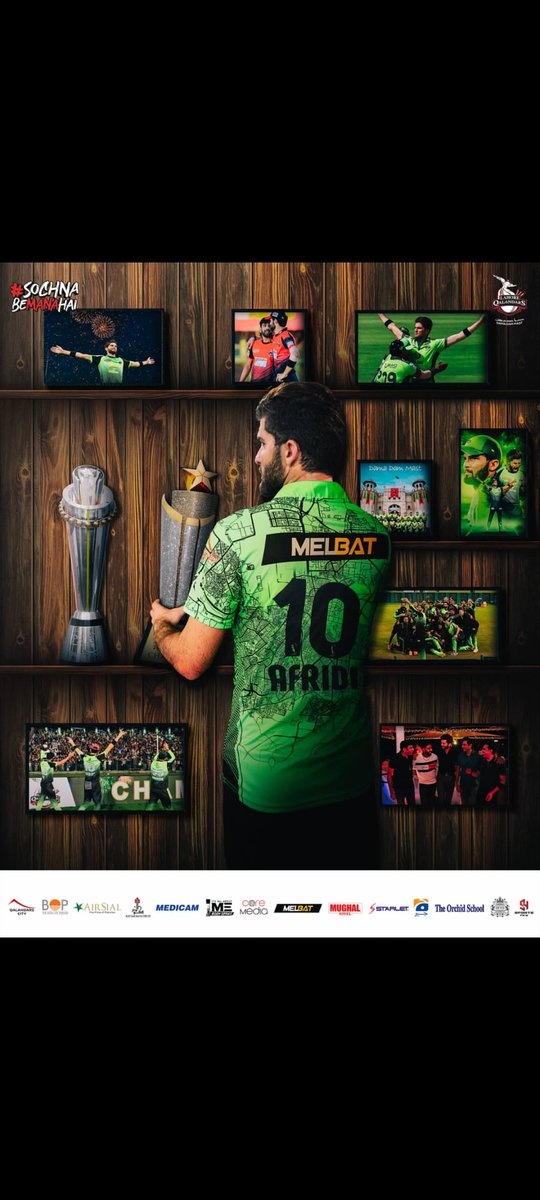 Real__Faraz's tweet photo. ©️ presenting you the QALANDARS Wall

#qalandarhum #SabSitarayHumaray  #HBLPSL8 #QalandarsCity #LQvMS https://t.co/oghsQCOjGJ
