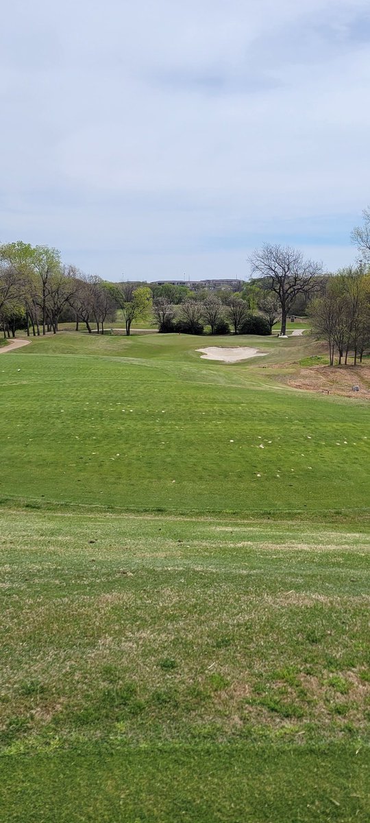 "Hello Old Friend" Perfect way to end Spring Break. 💨💨 windy out there! <a href="/GHSMustangGolf/">Grapevine High School Golf</a>