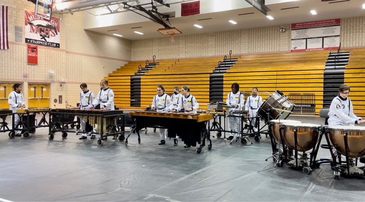 RHS_RamBand's tweet photo. A huge congratulations to our Rolesville Winter Percussion for earning 1st place at the Middle Creek AIA Competition this morning! https://t.co/j5xfq3o4PG