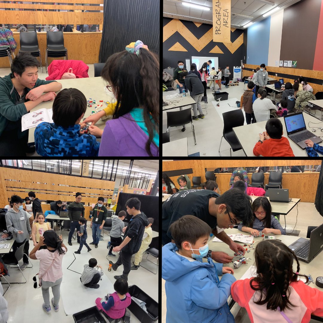 Devolotics19498's tweet photo. Empowering the next generation of creators! 🌟 We had a blast teaching children how to build and code Lego EV3 robots at the Toronto Public Library.🤖 @LC2_TDSB @CANFIRST @TDSB_BethuneCI @tdsb @FIRSTweets  @tdsb https://t.co/t4FNuuImGG