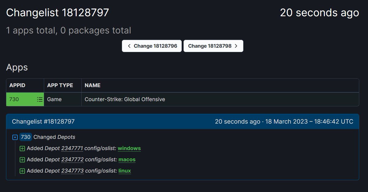 aquaismissing's tweet photo. Source 2 depots of CS:GO got their respective OS types in the config!

https://t.co/D0BrdpY4oD https://t.co/s4SFcksPzP