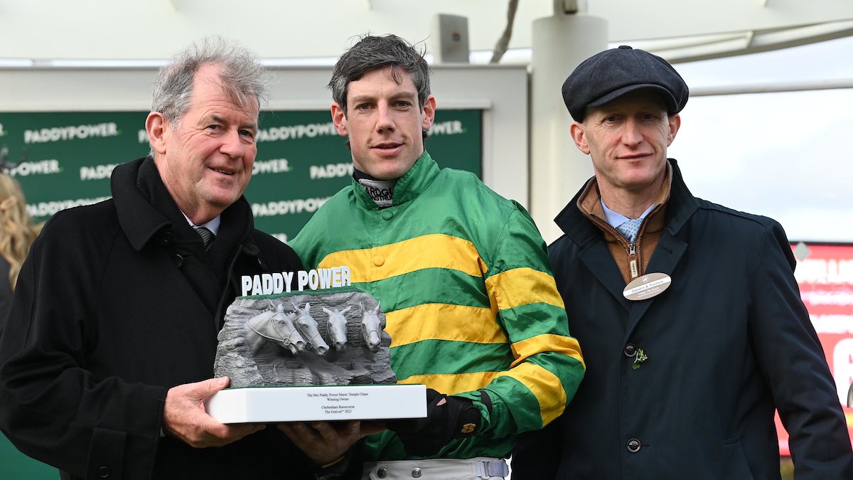Racing TV (@racingtv) on Twitter photo Colm Murphy at the Festival in the last 20 years:
🐴 23 runners
🥇 5 winners
🥈 9 placed
📈 +£15.13
#CheltenhamFestival | <a href="/murphyacolm/">C A Murphy Racing</a> Colm Murphy at the Festival in the last 20 years:
🐴 23 runners
🥇 5 winners
🥈 9 placed
📈 +£15.13
#CheltenhamFestival | <a href="/murphyacolm/">C A Murphy Racing</a>