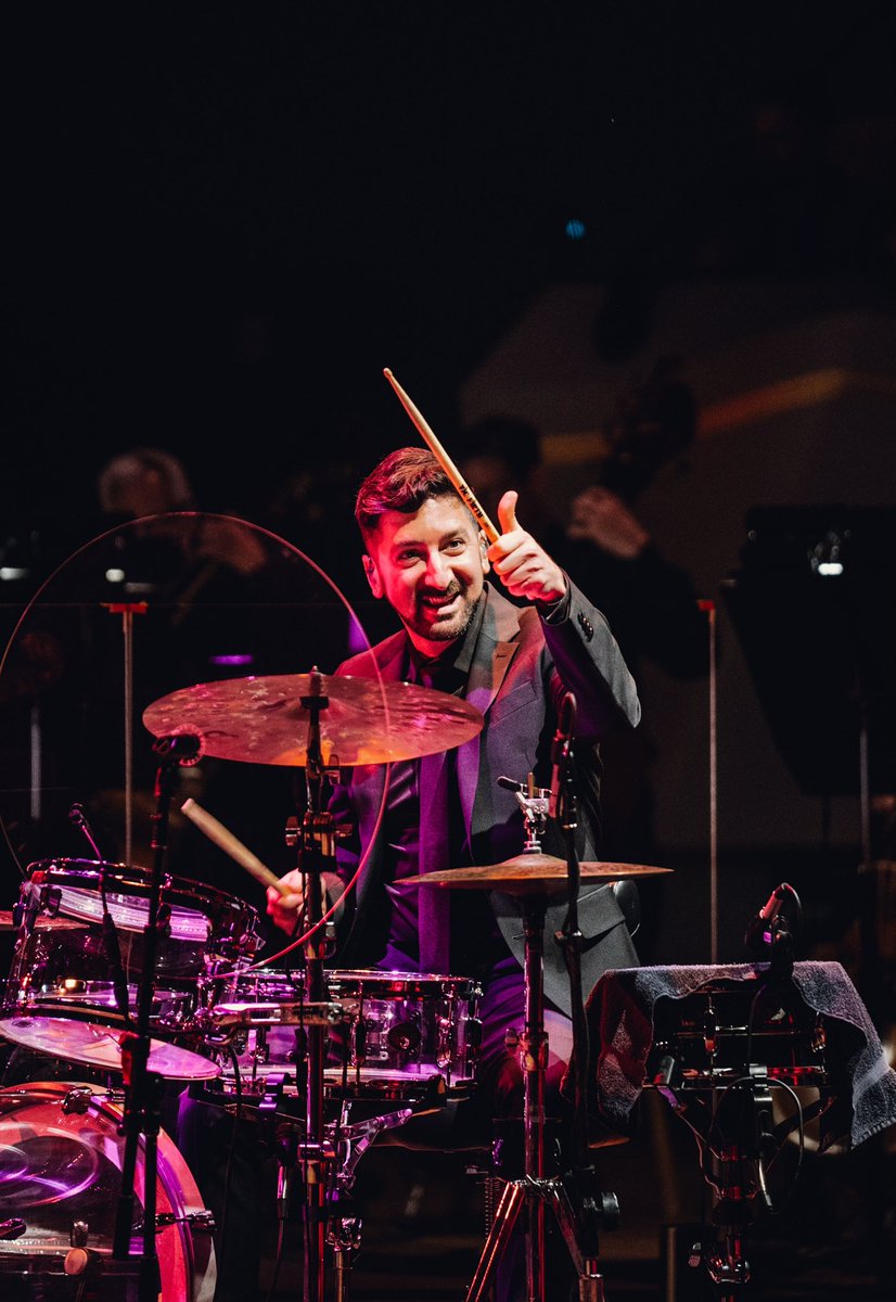 Last night with the Colorado Symphony was absolutely incredible!! Can't wait to do it all again tonight 🎷🥁🫶🎻🎼 love y'all!!