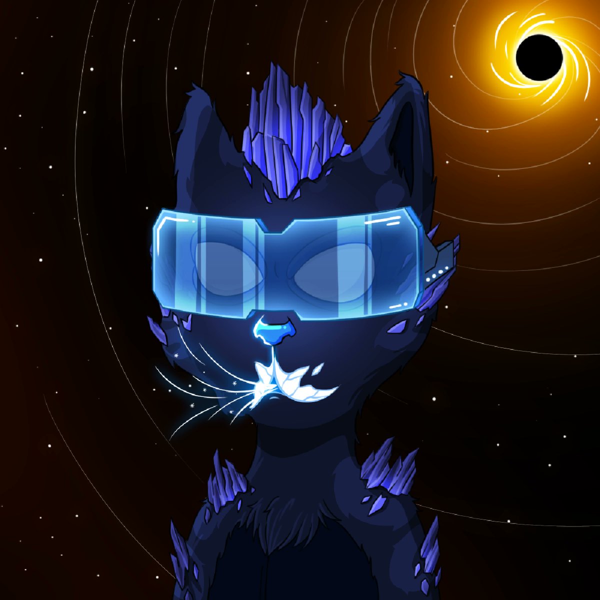 It's #Caturday!

<a href="/MrsMachinist/">Mrs Machinist</a> &amp; I decided to celebrate the Alien Way!

🛸😼🛸

How'd we do, <a href="/BossCatRC/">Boss Cat Rocket Club</a> fam?

#CNFT #BlueChip #BossLife