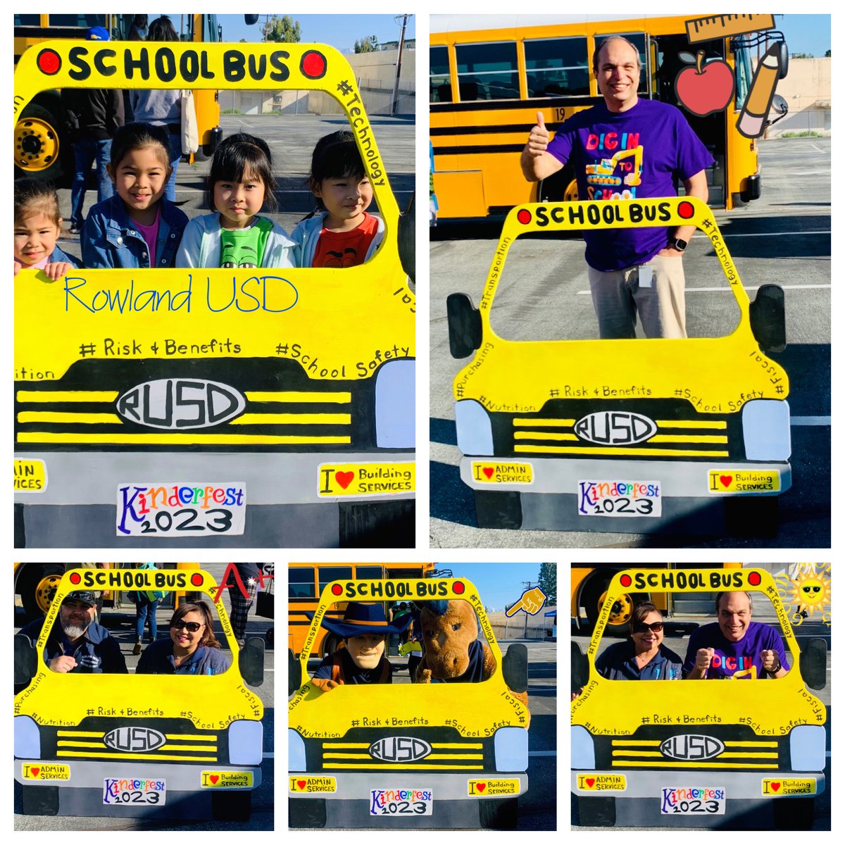 Kinderfest 2023 <a href="/RowlandSchools/">Rowland Schools</a>  at it's BEST!  Thank you to our talented Carpenter for building such a popular photo prop <a href="/Alex_Flores__/">Alex Flores</a>  Administrative Services ROCKS! #WeAreRUSD