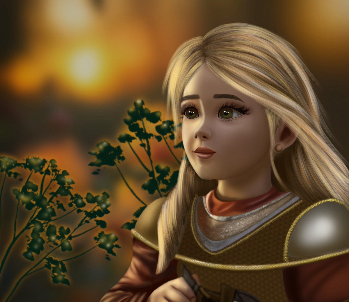 Let's enjoy the fabulous art that reminds us that there is a place for magic and fantasy in this world.