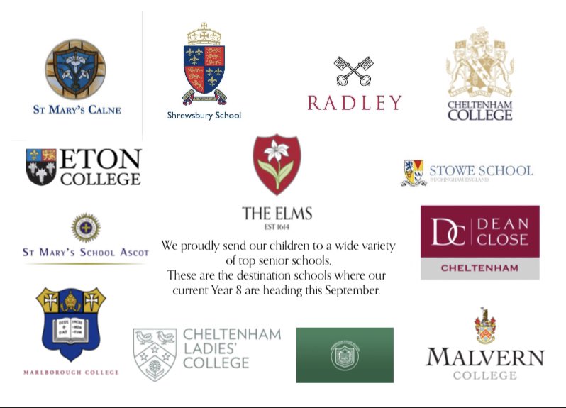 The Elms School tweet media