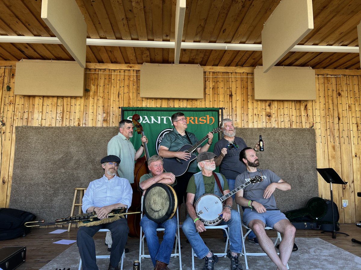 Ready to Shuffle?? 
We have a great menu for you, Cold Beer and Drinks and The Shanty Irish hits the stage at 7:00pm!