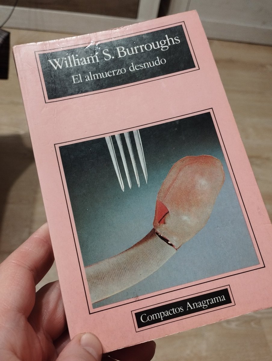 Comenzamos esta novela de mi amado #williamsburroughs