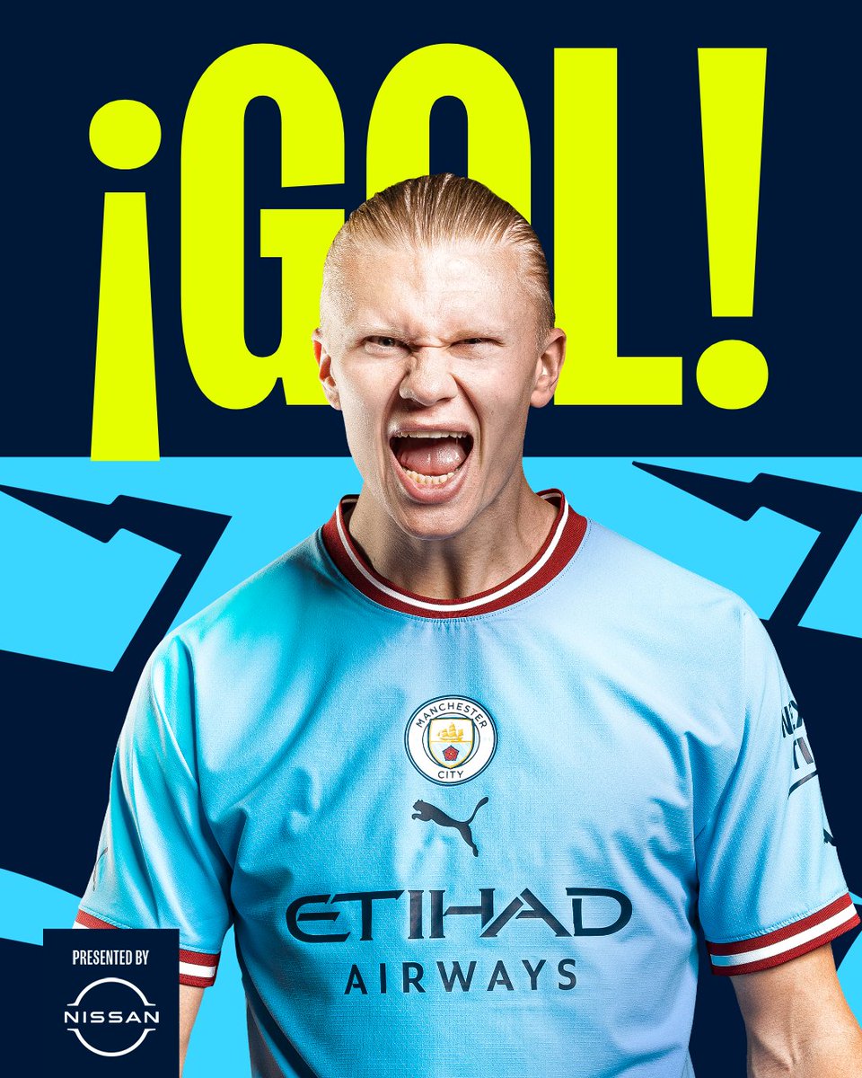 ManCityES's tweet photo. ¡¡HAT-TRICK!! ⚽️⚽️⚽️

🔵 3-0 🟣 #MCFCEspañol https://t.co/BNibPT0viF