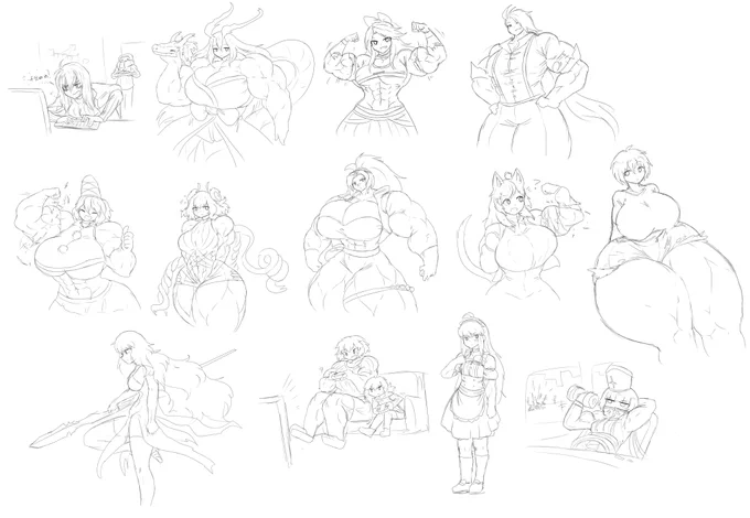 Request stream sketches 