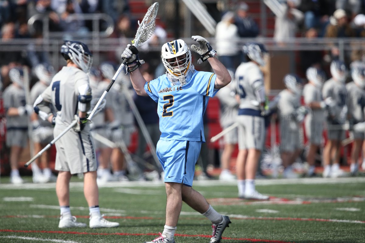 MarquetteMLax's tweet photo. Golden Eagles claim a 12-11 win over No. 5 Penn State on Long Island. #WeAreMarquette

STATS/RECAP 🔗
https://t.co/sgJTpSCQoW https://t.co/VffkQZqOdb