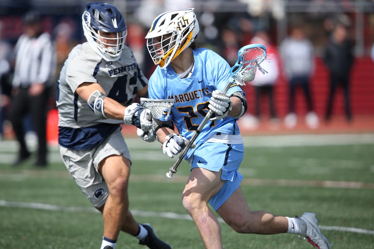 MarquetteMLax's tweet photo. Golden Eagles claim a 12-11 win over No. 5 Penn State on Long Island. #WeAreMarquette

STATS/RECAP 🔗
https://t.co/sgJTpSCQoW https://t.co/VffkQZqOdb