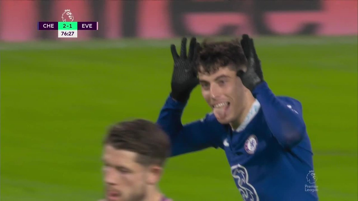 La dedicatoria de Havertz a Pickford tras marcar su penal