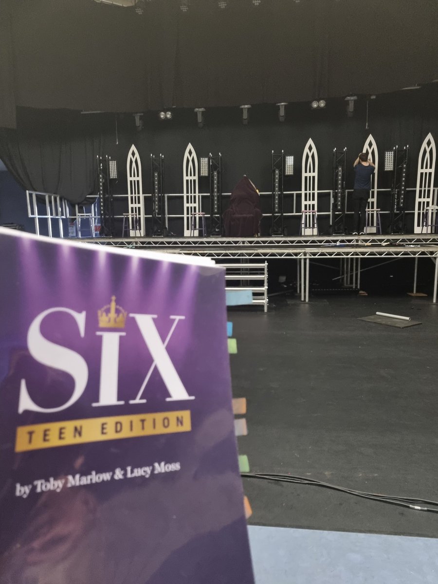 TownleyDance's tweet image. It&apos;s been all hands on (steel) deck today! #sixteenedition