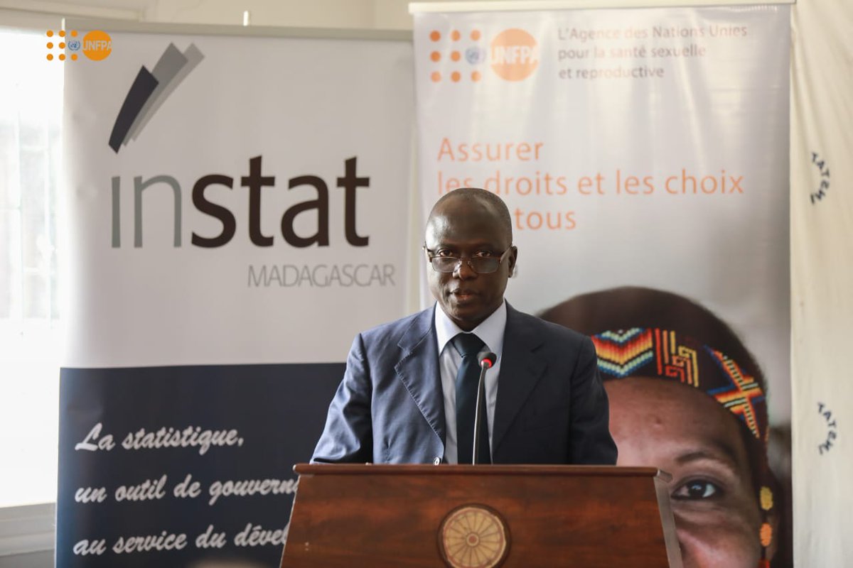 UNFPAMadagascar's tweet image. 1/3
To mark Women's month, the Nat Institute of Statistics #INSTAT, w/ @UNFPA's support disseminated a special report on #Gender &amp;amp; situation of #women in Mdg🇲🇬

The event at INSTAT premises in Antananarivo was attended by @UNMadagascar, partner ministries, civil society &amp;amp; media.