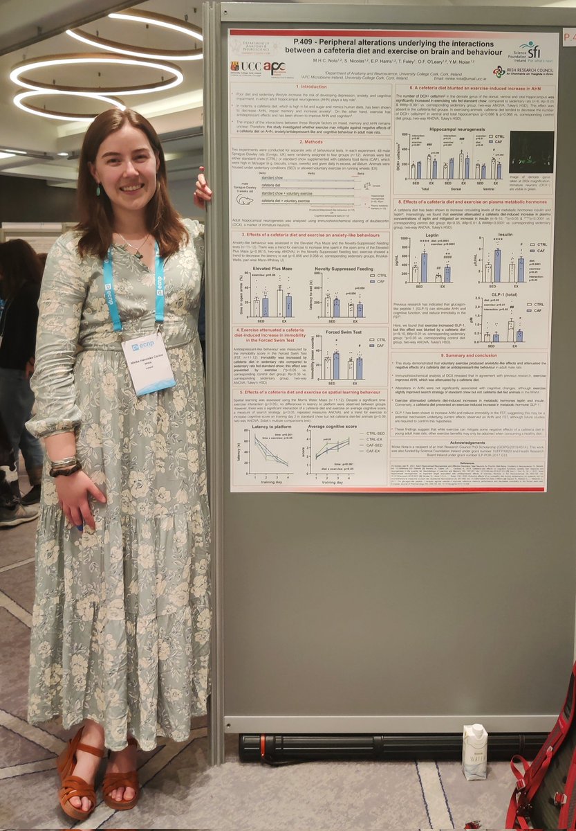 So excited to have the opportunity this weekend to discuss my PhD research with some amazing individuals at the ECNP Early Career Researcher workshop! @ECNPtweets 🧠