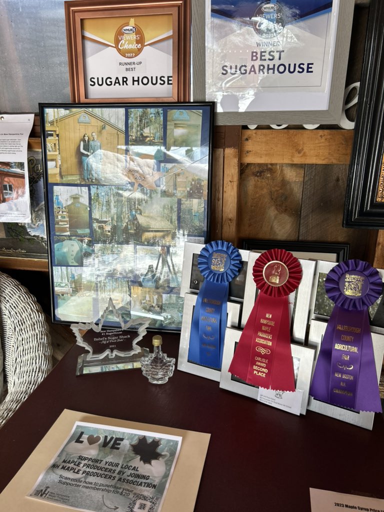 mariapz1974's tweet photo. Babel’s Sugar Shack, Mason NH #roadtrip #familyfun #breakfast #farm #maple #mapleweekend #tastetest #outdoor #shopmaple #puremaple #treetotable #visitnh 10-4 today and 10-3 tomorrow https://t.co/L0HmjkVuef
