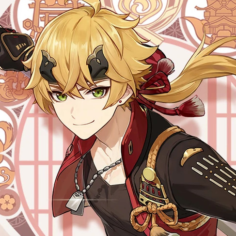 GenshinAnything's tweet photo. Ayato and Thoma would TOTALLY be besties! https://t.co/oJpRk17Jvk