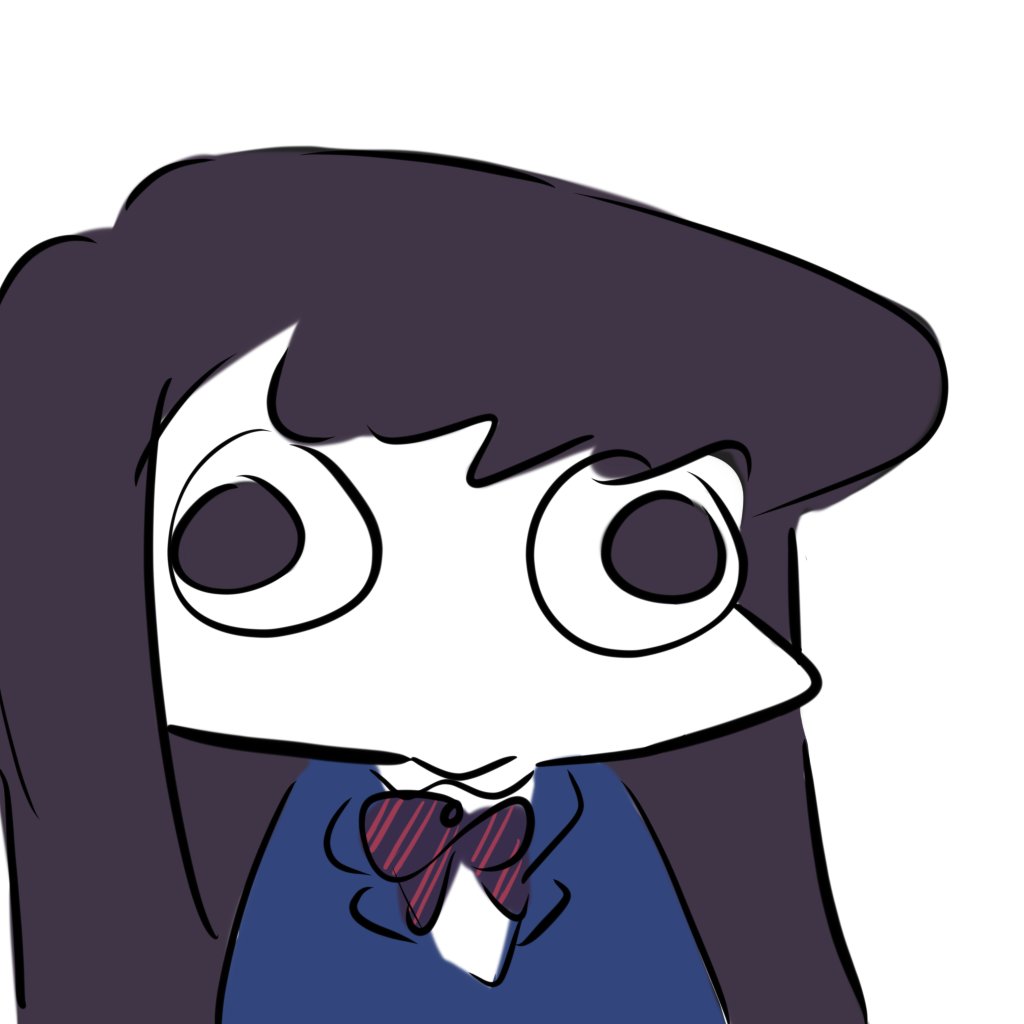 古見硝子 「ㄍ..5...ㄐ..驗.. 」|UltimateQBのイラスト