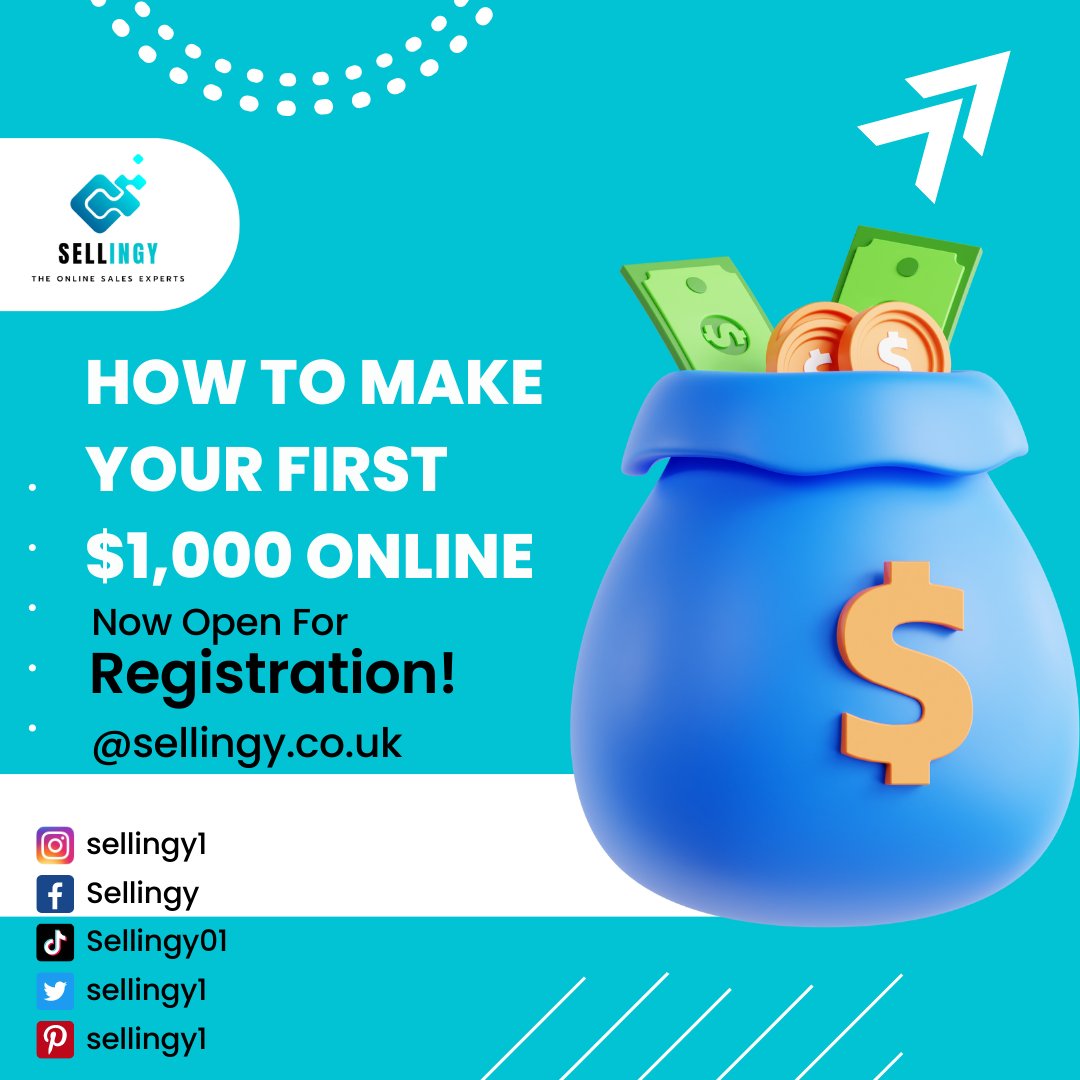 sellingy1's tweet image. 💰 Want to learn how to make money? Join our online course today! 💻
.
.
.
.
#makecash #makemoneyquick #binaryoptiontrading #dollars #onlineinvestment #makemoneyworkingfromhome #extraincome #makemoneyfromyourphone #richardmore #makemoneydaily