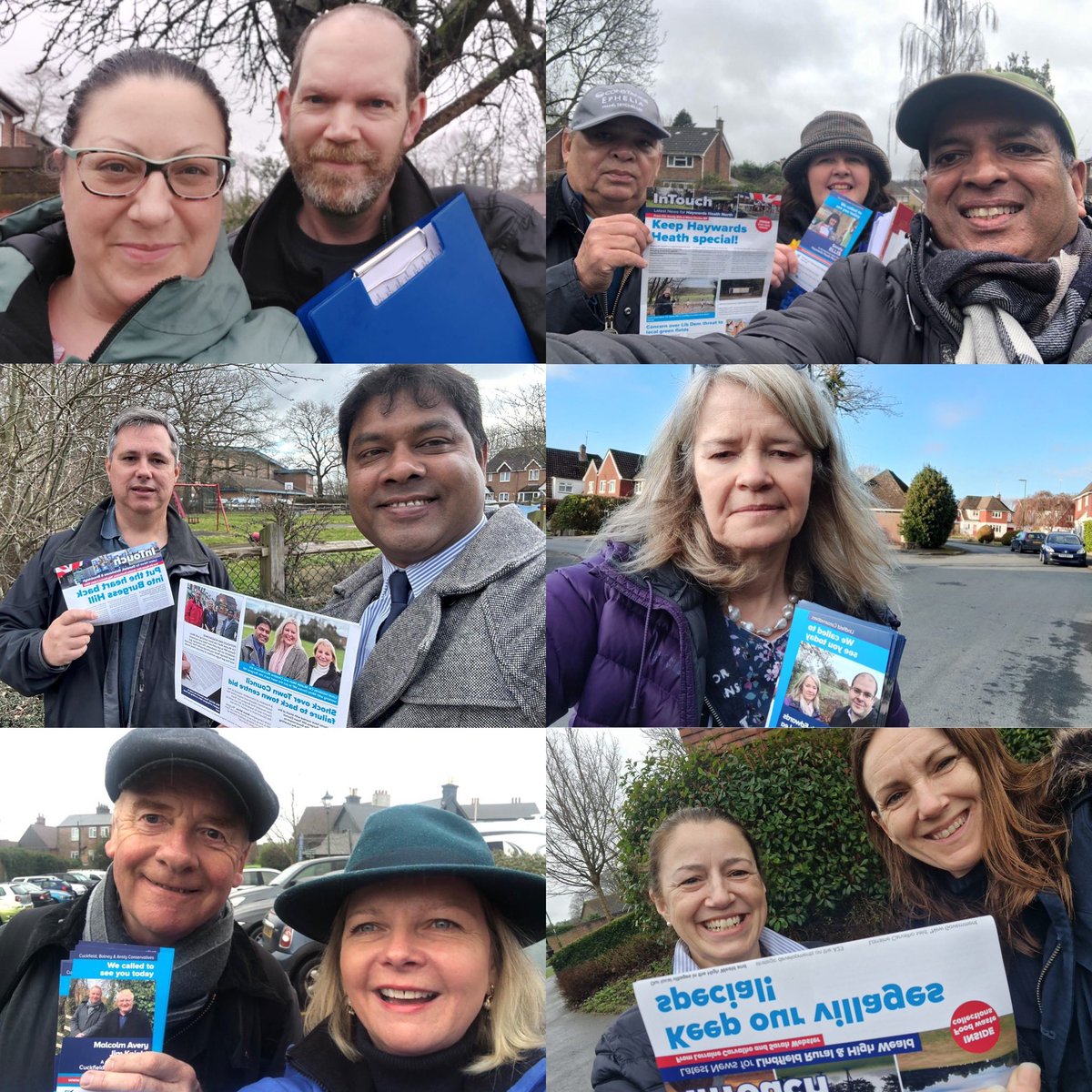 Across Mid Sussex, local Conservative Councillors and campaigners have been knocking on doors, finding new support and delivering our message before May’s local elections
#MidSussex #BurgessHill #HaywardsHeath #Cuckfield #Lindfield #HighWeald