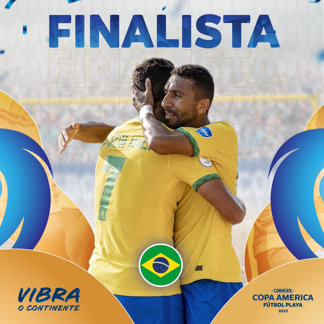 CONMEBOL Copa América™️ on X: ⏱️ início de jogo!  Grupo 🅰️  @BrBeachSoccer e @LaTri se enfrentam pela #CAPlaya 2023 🏖️ Brasil y  Ecuador se enfrentan 🏖️ 🇧🇷 🆚 🇪🇨 #VibraOContinente #VibraElContinente   / X