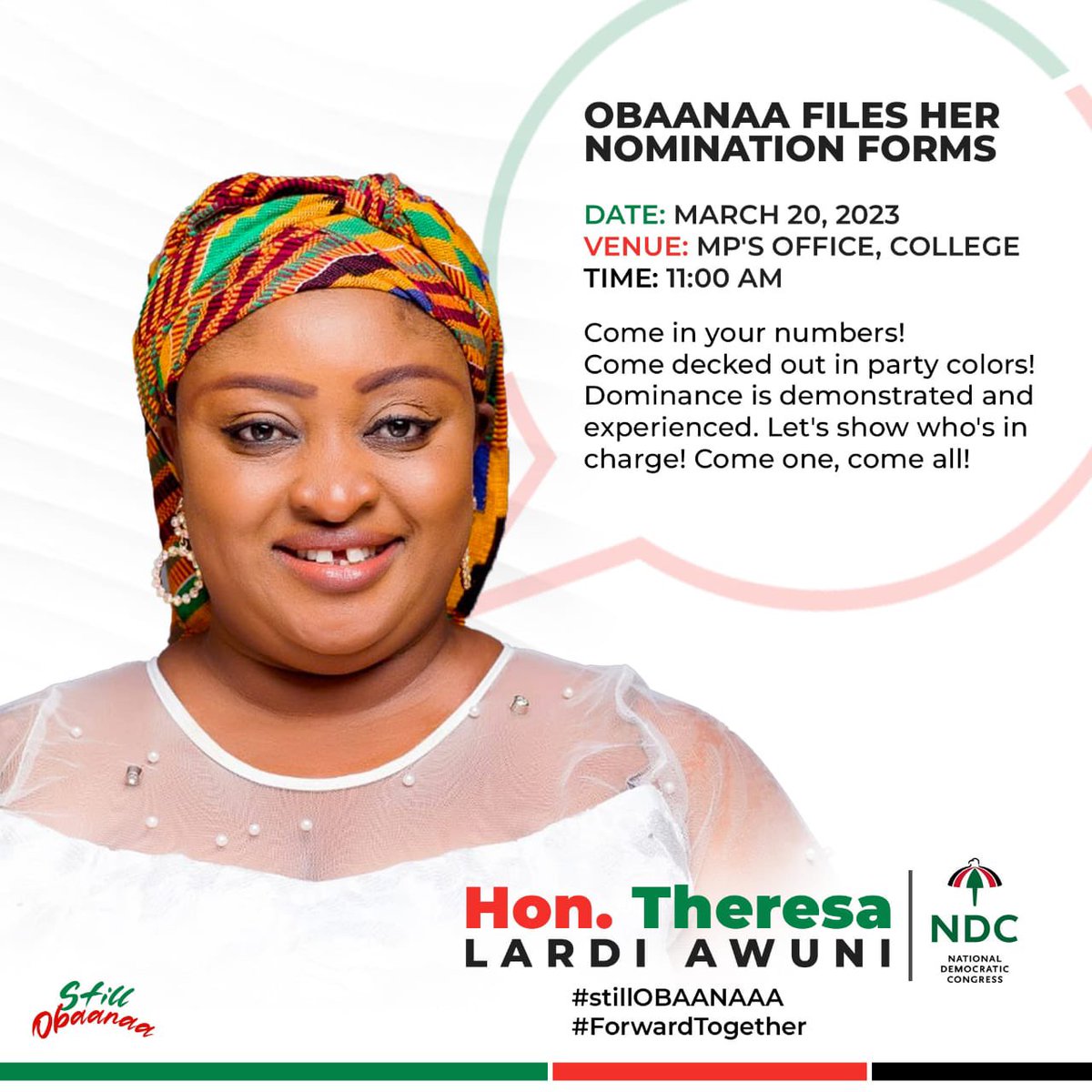 Theresa Lardi Awuni tweet media