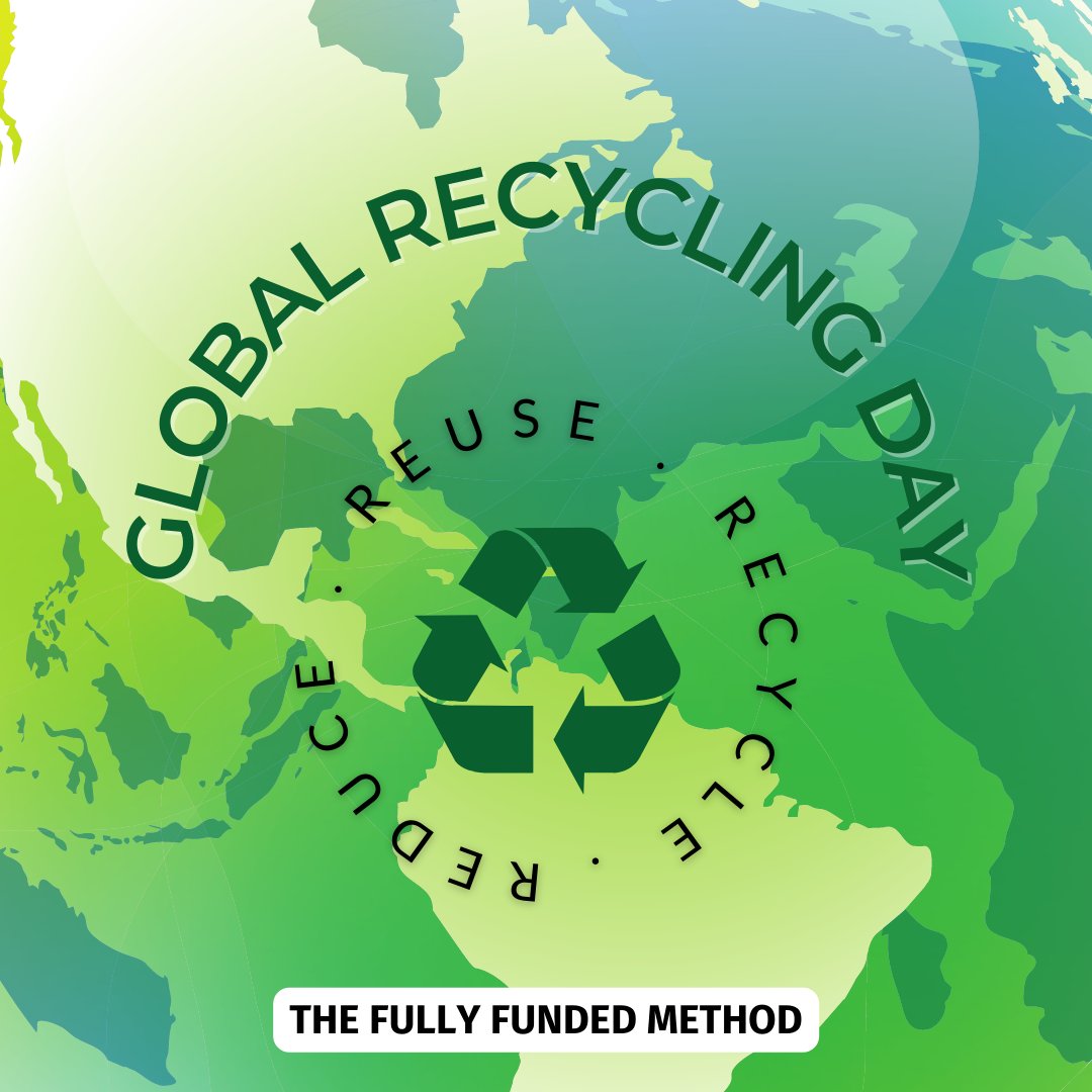 GetFullyFunded's tweet image. Take action on #GlobalRecyclingDay by pledging to recycle more and help make our planet cleaner for everyone! 🌎💚